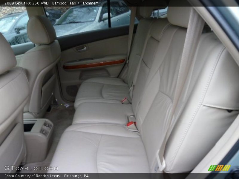 Bamboo Pearl / Parchment 2009 Lexus RX 350 AWD