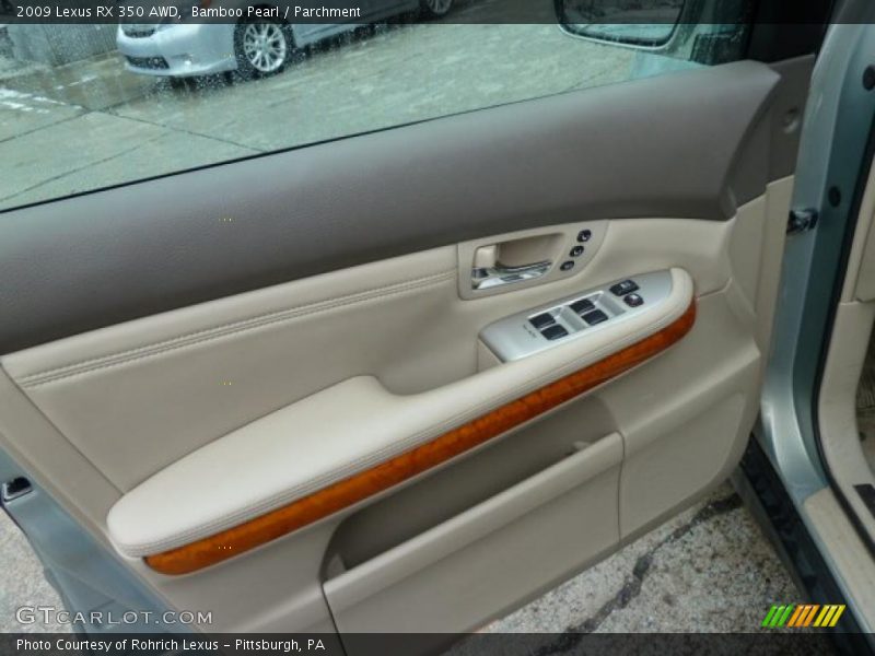 Bamboo Pearl / Parchment 2009 Lexus RX 350 AWD