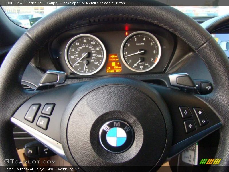 Controls of 2008 6 Series 650i Coupe