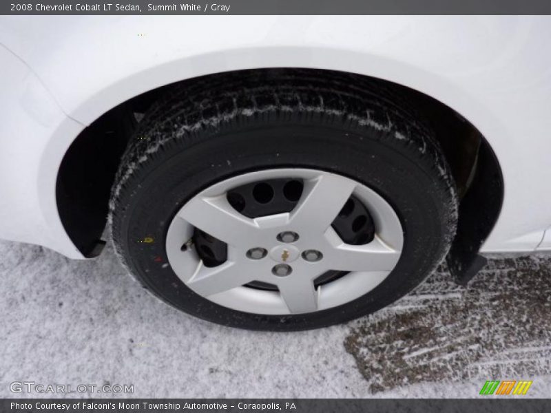 Summit White / Gray 2008 Chevrolet Cobalt LT Sedan
