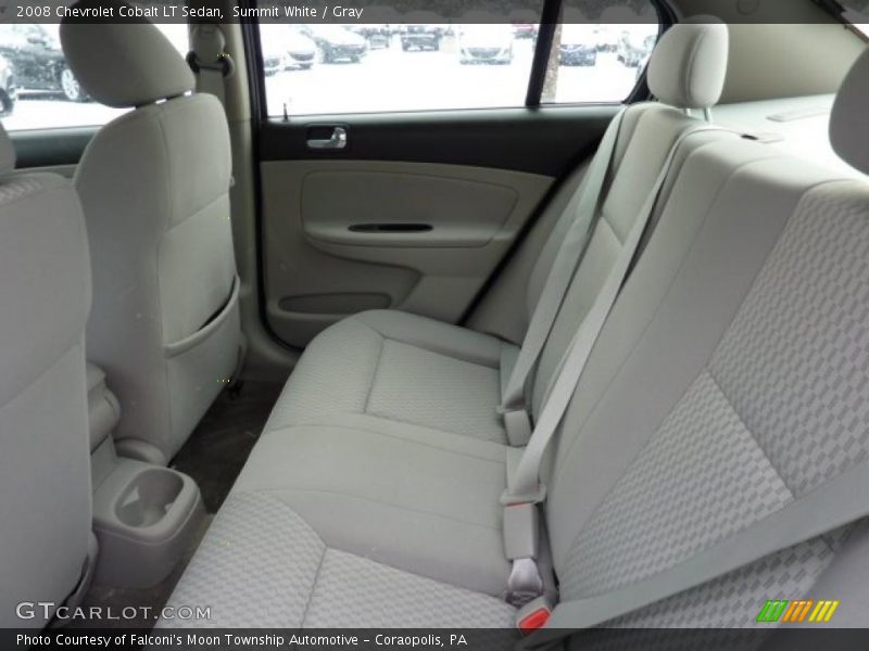 Summit White / Gray 2008 Chevrolet Cobalt LT Sedan