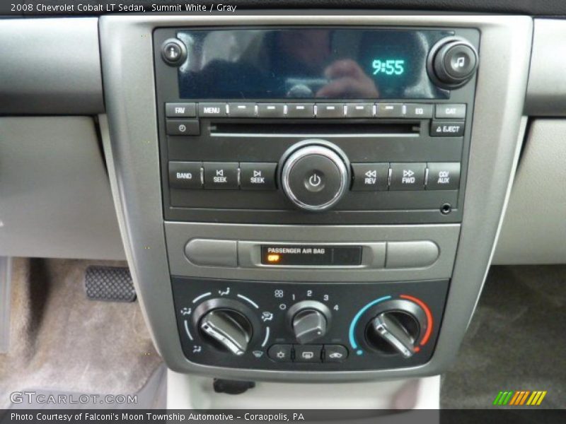 Summit White / Gray 2008 Chevrolet Cobalt LT Sedan