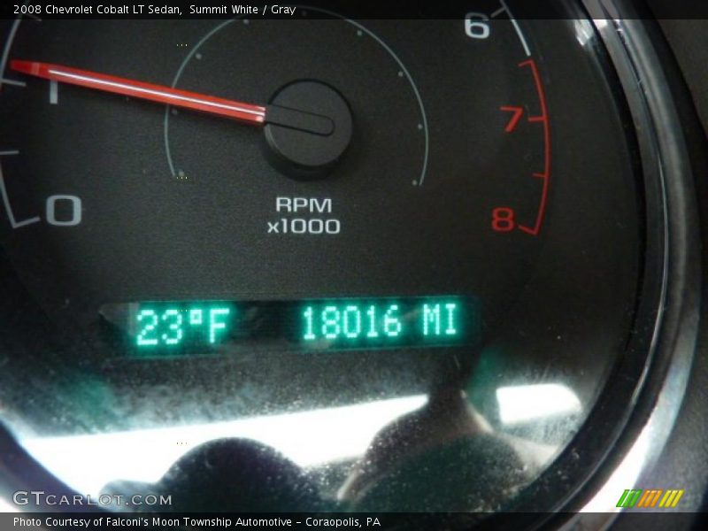 Summit White / Gray 2008 Chevrolet Cobalt LT Sedan