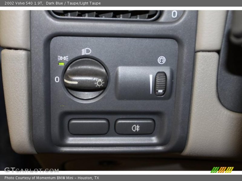 Dark Blue / Taupe/Light Taupe 2002 Volvo S40 1.9T