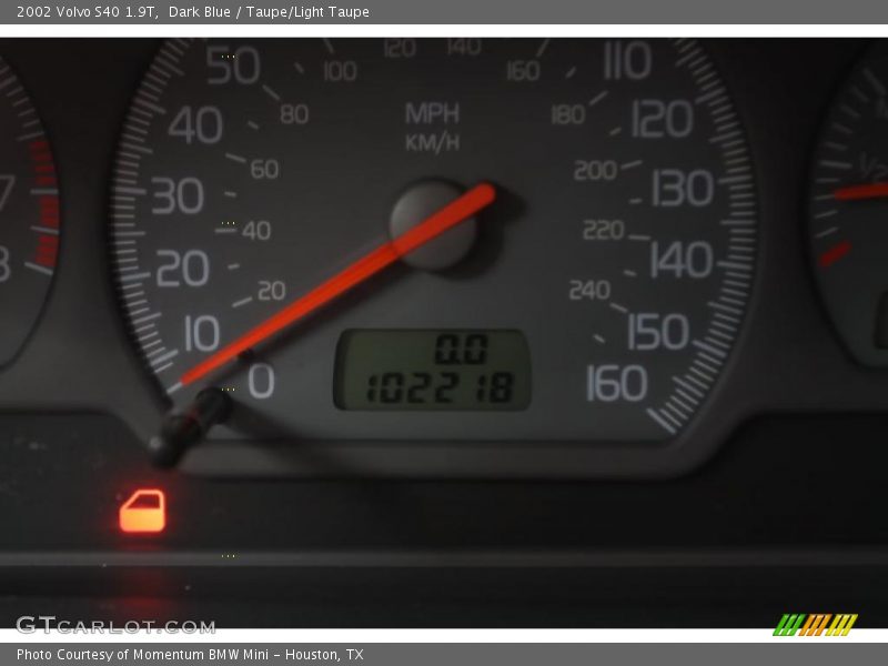 Dark Blue / Taupe/Light Taupe 2002 Volvo S40 1.9T