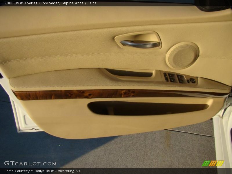 Alpine White / Beige 2008 BMW 3 Series 335xi Sedan