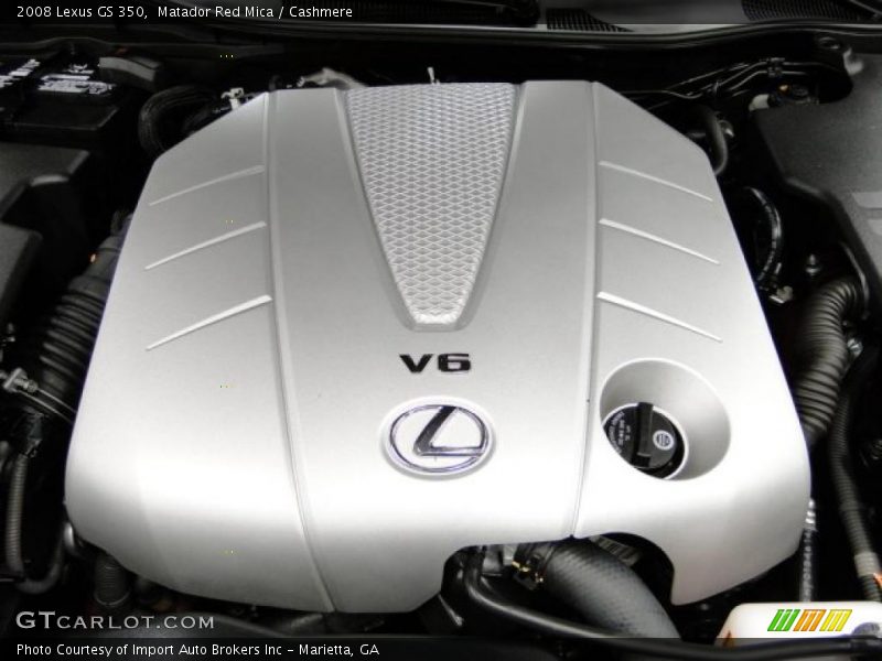 Matador Red Mica / Cashmere 2008 Lexus GS 350
