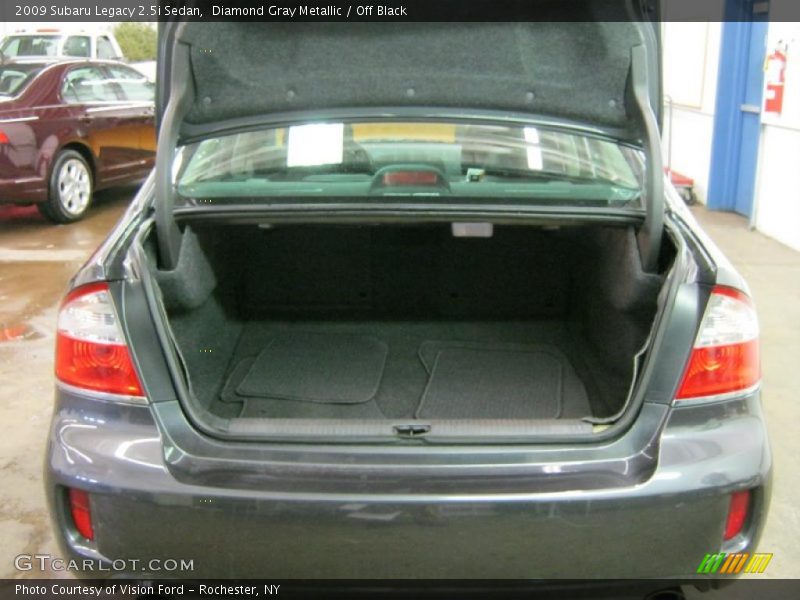 Diamond Gray Metallic / Off Black 2009 Subaru Legacy 2.5i Sedan