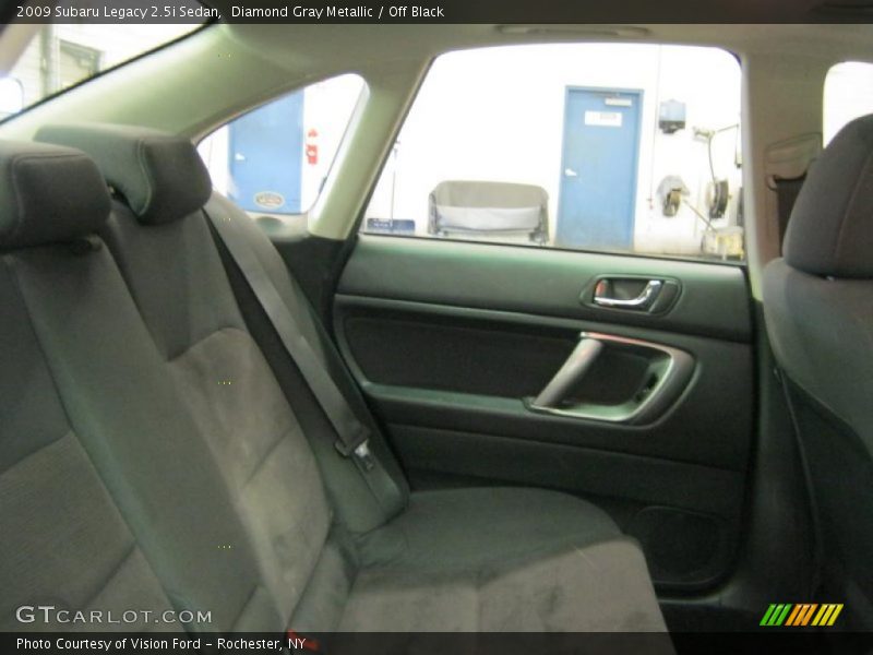 Diamond Gray Metallic / Off Black 2009 Subaru Legacy 2.5i Sedan