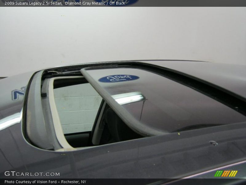 Diamond Gray Metallic / Off Black 2009 Subaru Legacy 2.5i Sedan