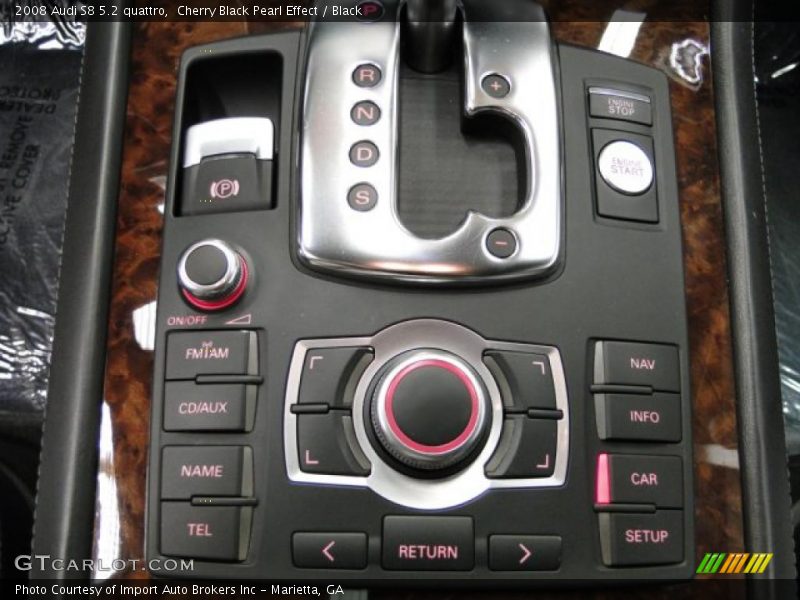 Controls of 2008 S8 5.2 quattro