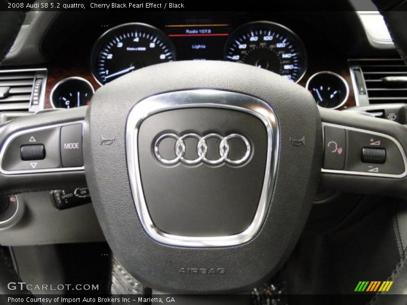 Controls of 2008 S8 5.2 quattro