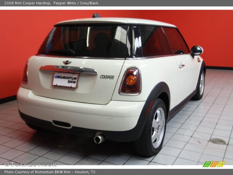 Pepper White / Grey/Black 2008 Mini Cooper Hardtop