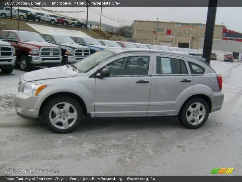 Bright Silver Metallic / Pastel Slate Gray 2007 Dodge Caliber SXT