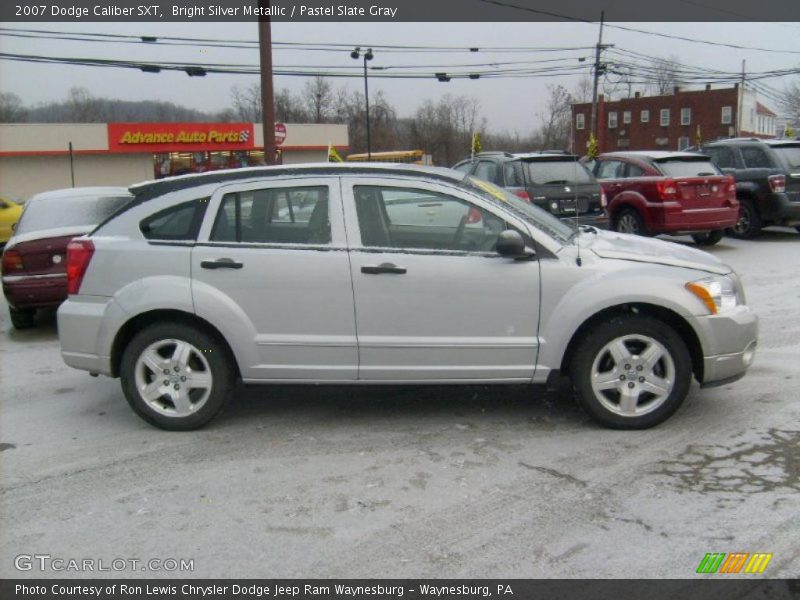 Bright Silver Metallic / Pastel Slate Gray 2007 Dodge Caliber SXT