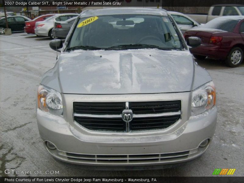 Bright Silver Metallic / Pastel Slate Gray 2007 Dodge Caliber SXT