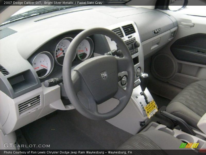 Bright Silver Metallic / Pastel Slate Gray 2007 Dodge Caliber SXT