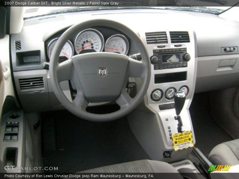 Bright Silver Metallic / Pastel Slate Gray 2007 Dodge Caliber SXT