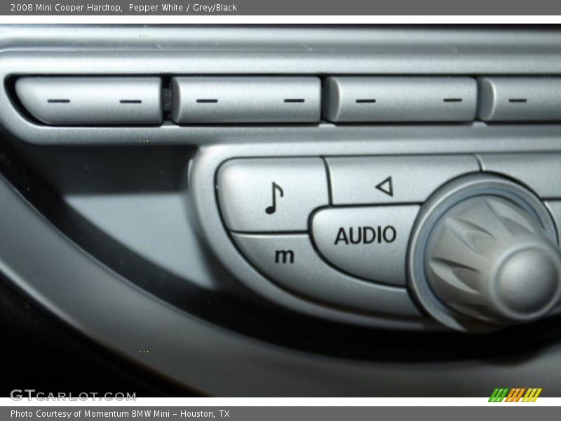 Pepper White / Grey/Black 2008 Mini Cooper Hardtop