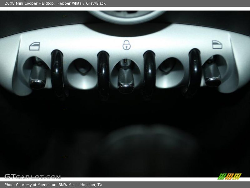 Pepper White / Grey/Black 2008 Mini Cooper Hardtop