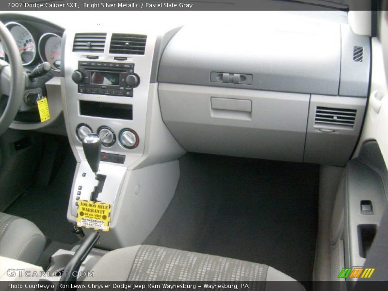 Bright Silver Metallic / Pastel Slate Gray 2007 Dodge Caliber SXT