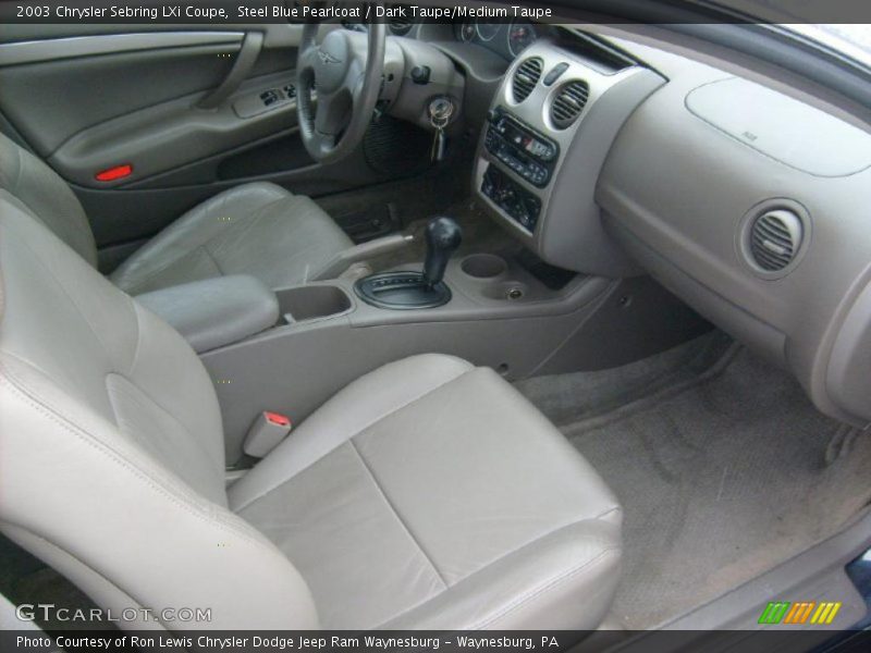  2003 Sebring LXi Coupe Dark Taupe/Medium Taupe Interior