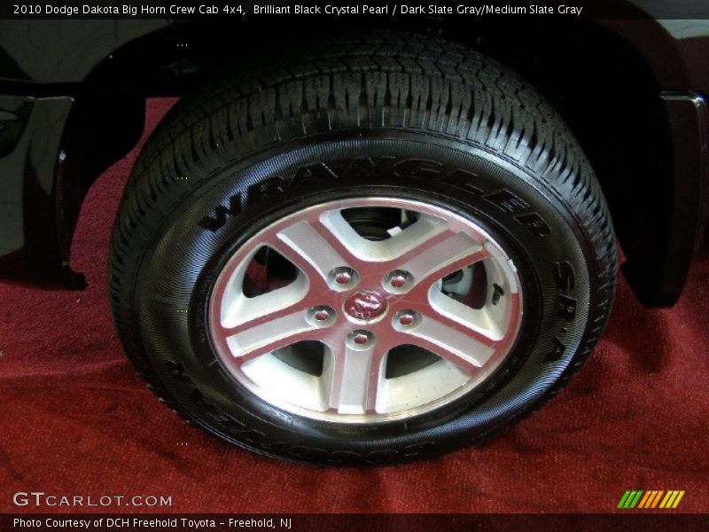 Brilliant Black Crystal Pearl / Dark Slate Gray/Medium Slate Gray 2010 Dodge Dakota Big Horn Crew Cab 4x4