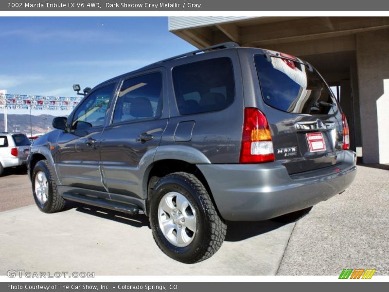 Dark Shadow Gray Metallic / Gray 2002 Mazda Tribute LX V6 4WD
