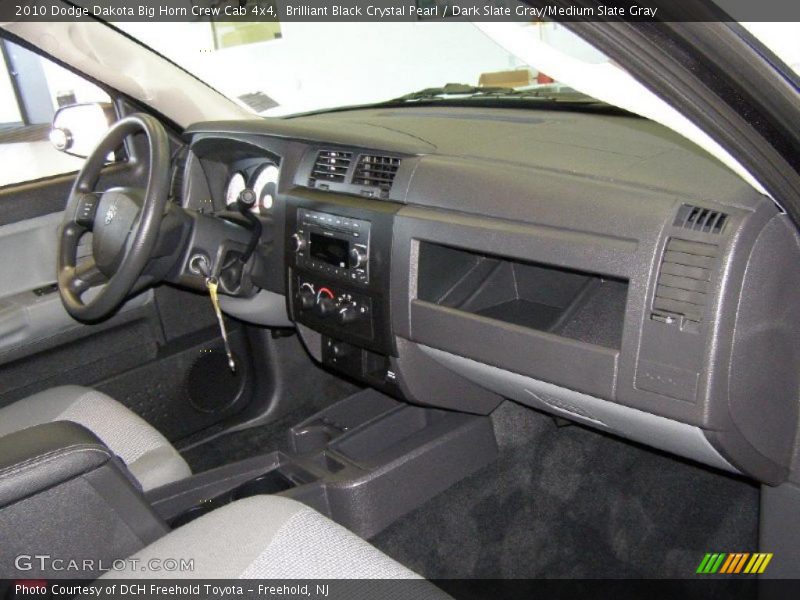  2010 Dakota Big Horn Crew Cab 4x4 Dark Slate Gray/Medium Slate Gray Interior