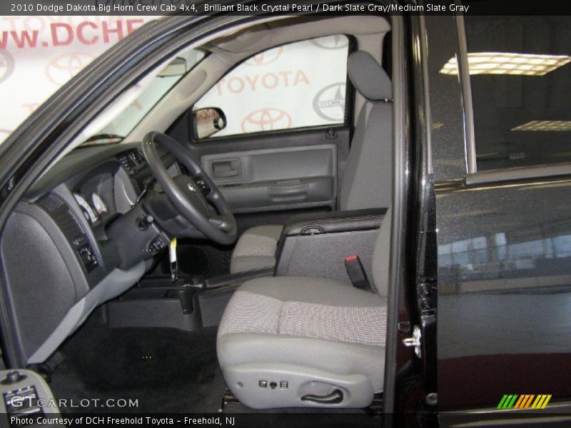  2010 Dakota Big Horn Crew Cab 4x4 Dark Slate Gray/Medium Slate Gray Interior