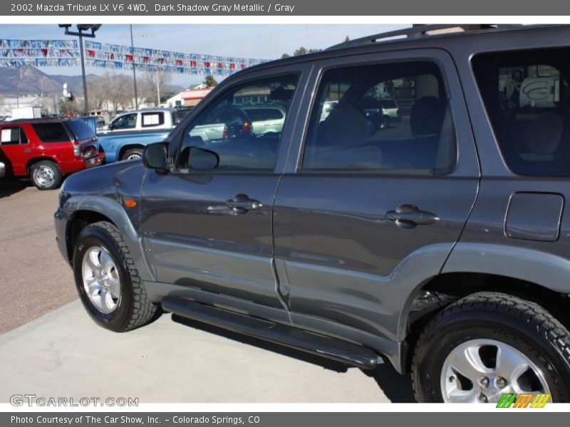Dark Shadow Gray Metallic / Gray 2002 Mazda Tribute LX V6 4WD
