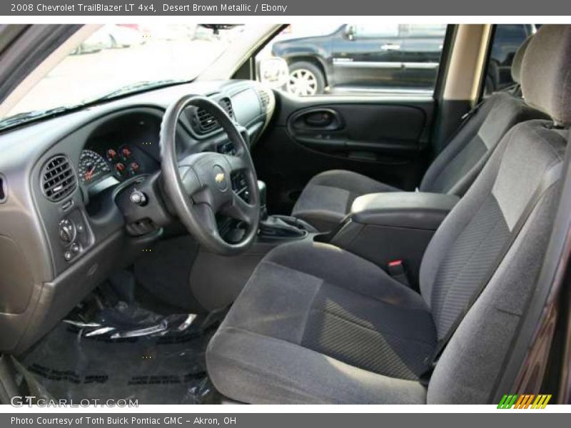 Desert Brown Metallic / Ebony 2008 Chevrolet TrailBlazer LT 4x4