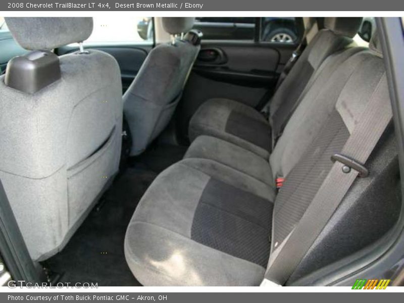 Desert Brown Metallic / Ebony 2008 Chevrolet TrailBlazer LT 4x4