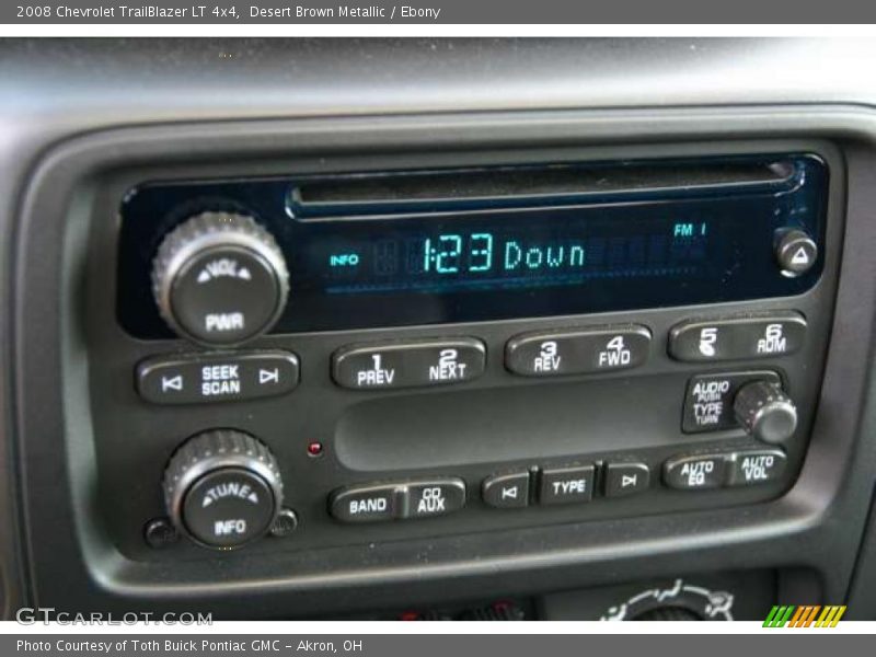 Desert Brown Metallic / Ebony 2008 Chevrolet TrailBlazer LT 4x4