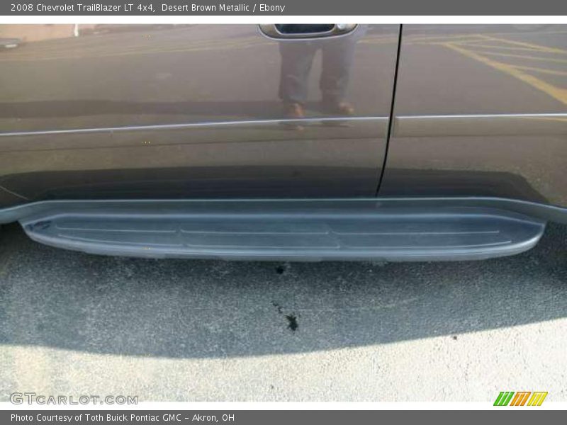 Desert Brown Metallic / Ebony 2008 Chevrolet TrailBlazer LT 4x4