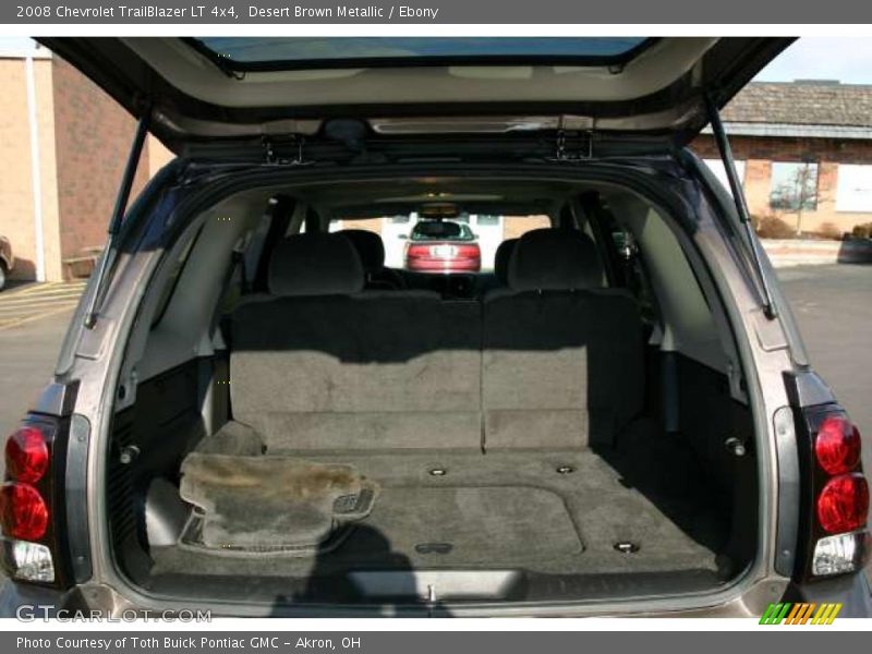 Desert Brown Metallic / Ebony 2008 Chevrolet TrailBlazer LT 4x4