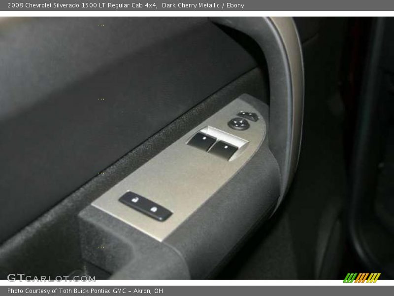 Dark Cherry Metallic / Ebony 2008 Chevrolet Silverado 1500 LT Regular Cab 4x4