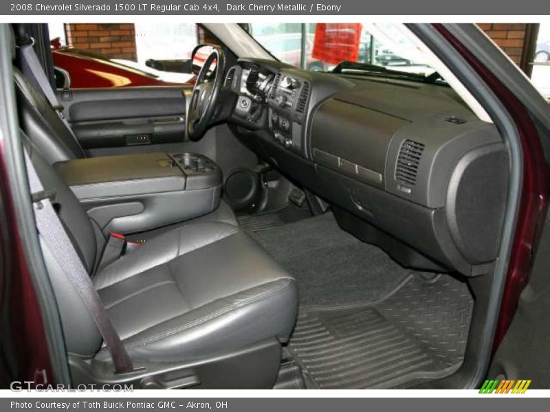  2008 Silverado 1500 LT Regular Cab 4x4 Ebony Interior