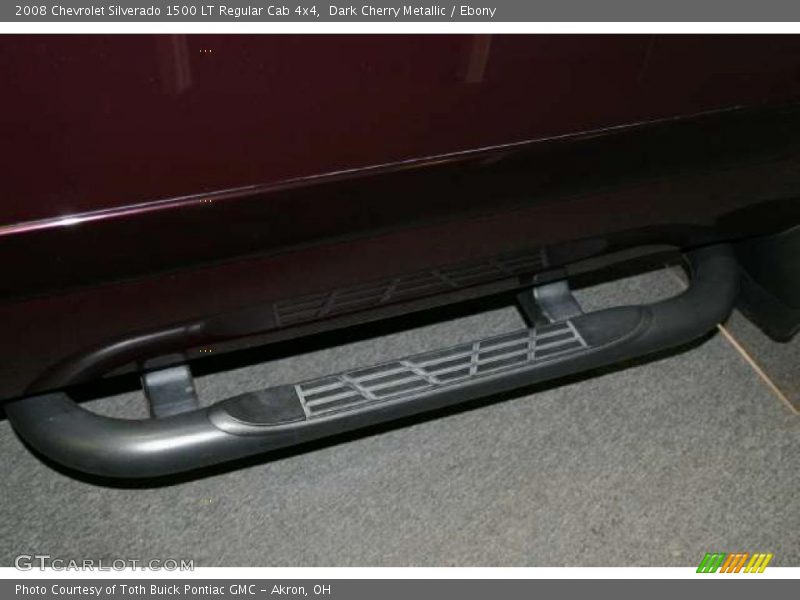 Dark Cherry Metallic / Ebony 2008 Chevrolet Silverado 1500 LT Regular Cab 4x4