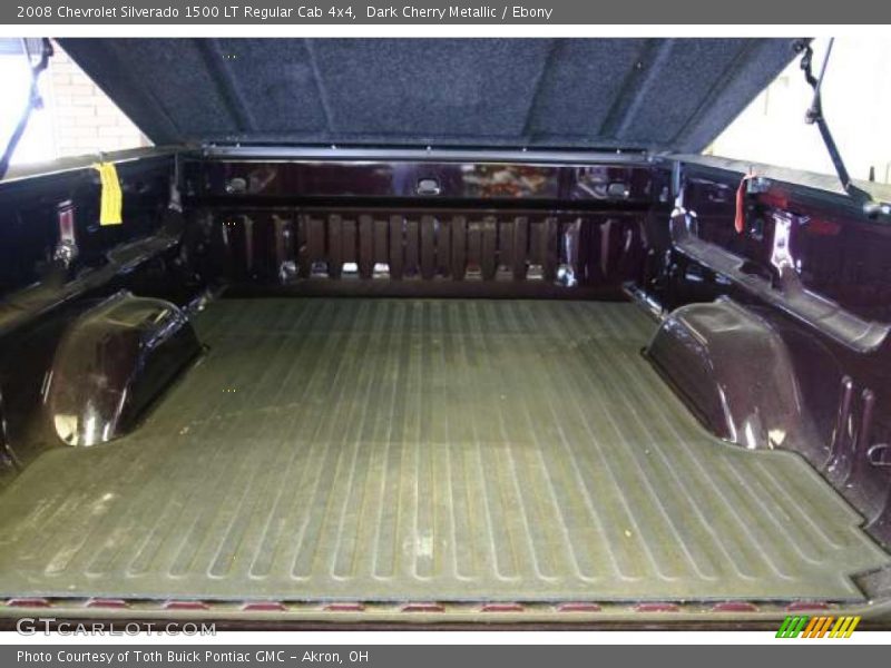 Dark Cherry Metallic / Ebony 2008 Chevrolet Silverado 1500 LT Regular Cab 4x4