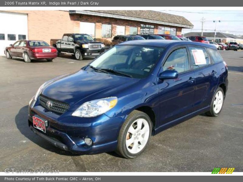 Indigo Ink Pearl / Dark Gray 2006 Toyota Matrix XR