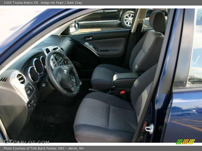 Indigo Ink Pearl / Dark Gray 2006 Toyota Matrix XR