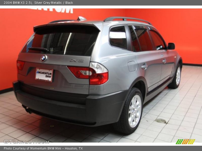 Silver Grey Metallic / Black 2004 BMW X3 2.5i