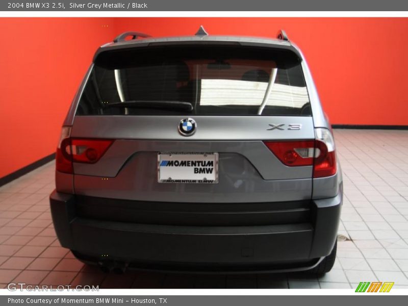 Silver Grey Metallic / Black 2004 BMW X3 2.5i