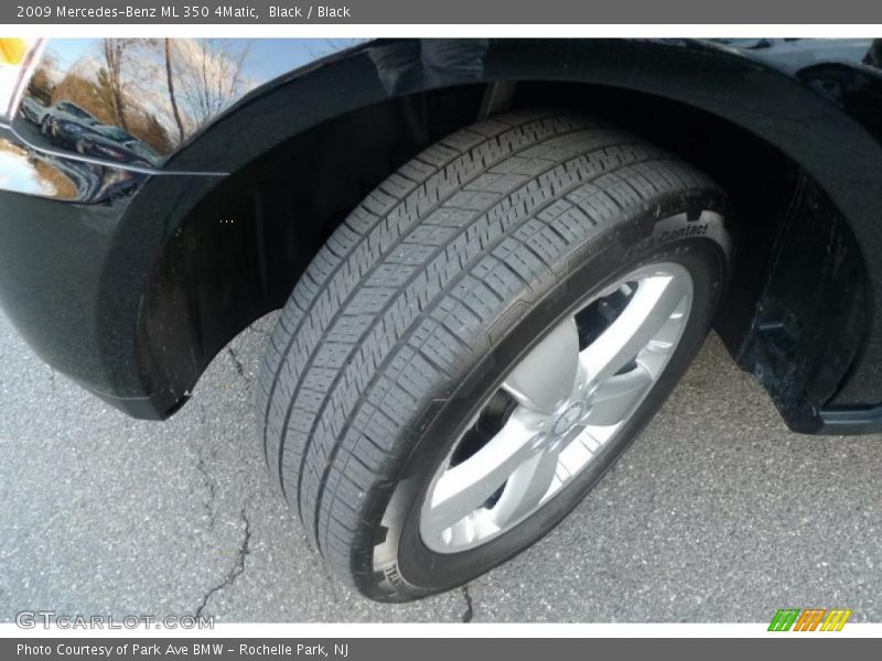 Black / Black 2009 Mercedes-Benz ML 350 4Matic