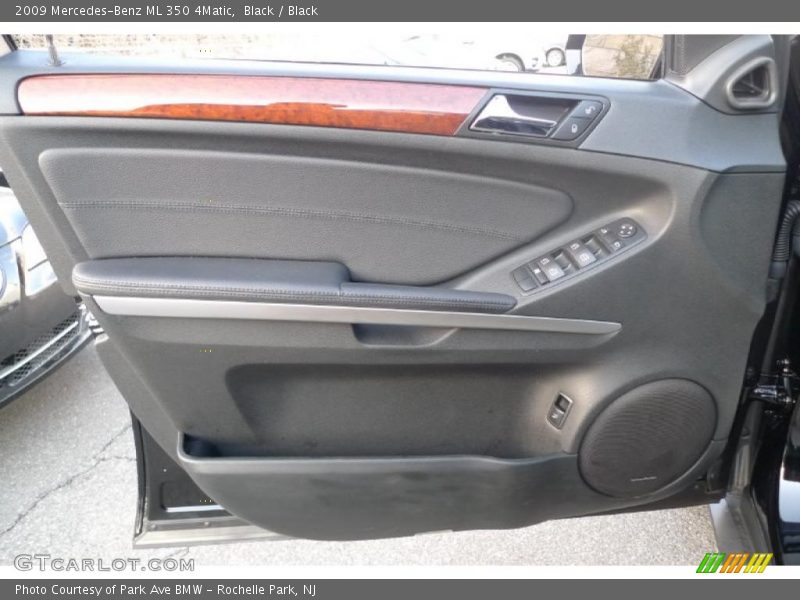 Black / Black 2009 Mercedes-Benz ML 350 4Matic