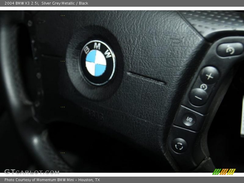 Silver Grey Metallic / Black 2004 BMW X3 2.5i