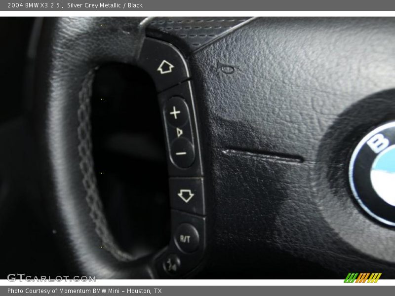 Silver Grey Metallic / Black 2004 BMW X3 2.5i