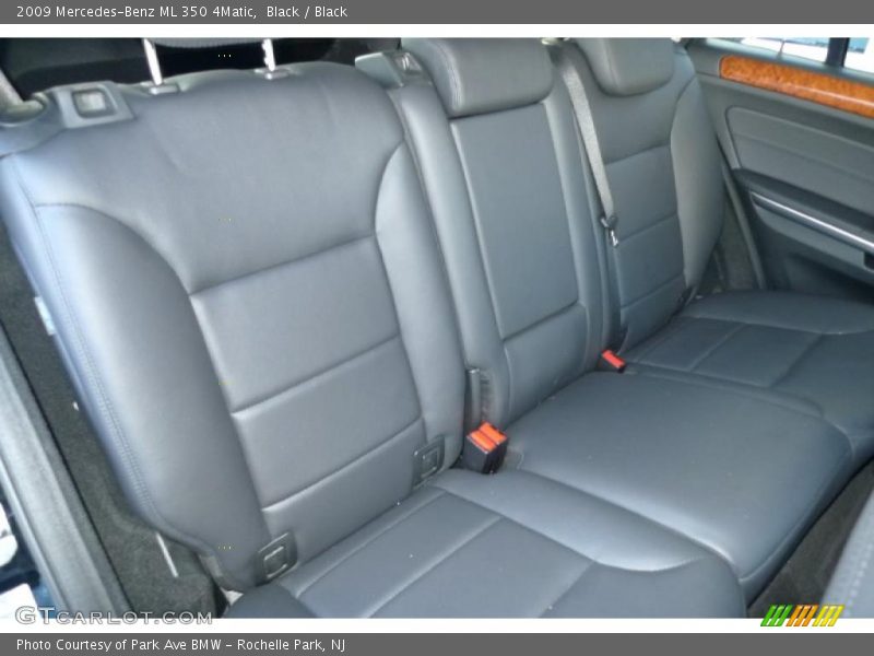 Black / Black 2009 Mercedes-Benz ML 350 4Matic