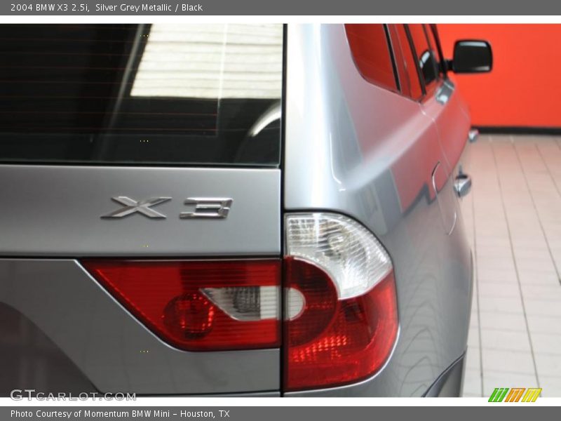 Silver Grey Metallic / Black 2004 BMW X3 2.5i